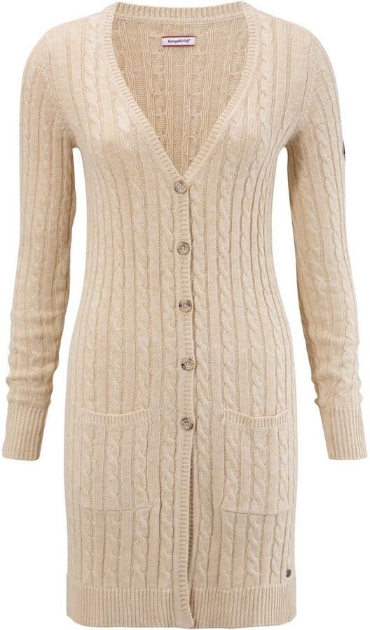 KangaROOS Lang vest met trendy kabelpatroon en zakken - Foto 7