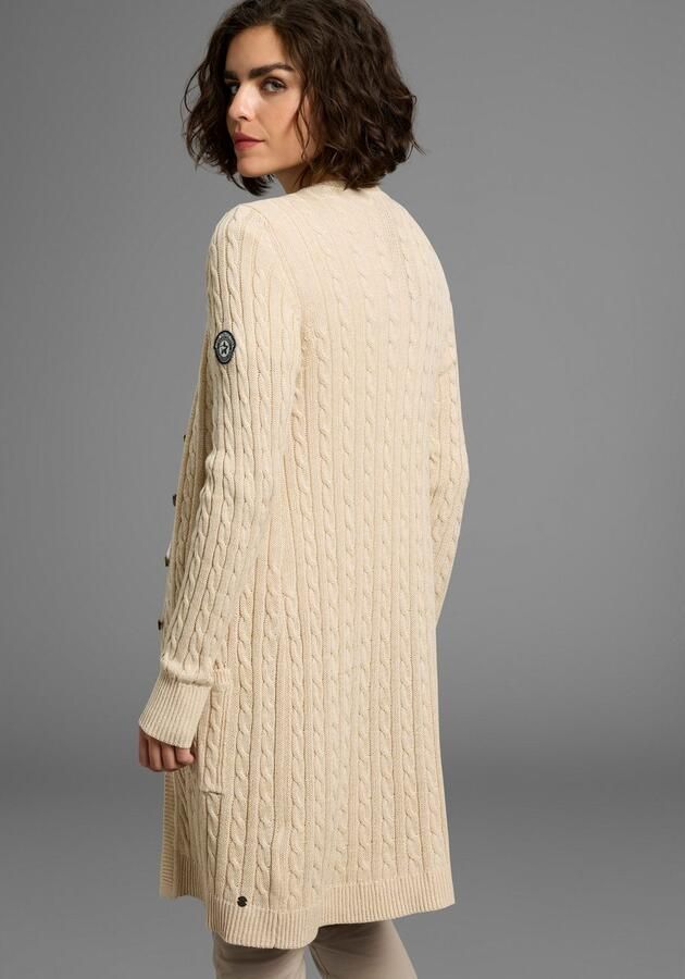 KangaROOS Lang vest met trendy kabelpatroon en zakken - Foto 4