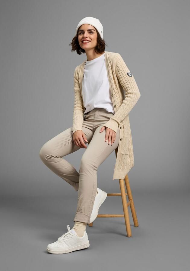 KangaROOS Lang vest met trendy kabelpatroon en zakken - Foto 6