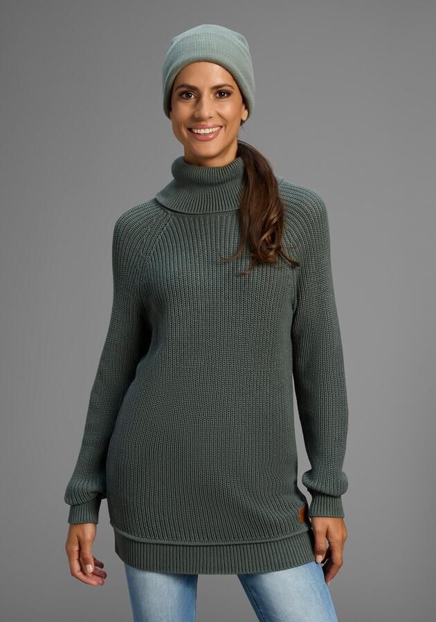 KangaROOS Lange trui met splitje in de zoom - Foto 6