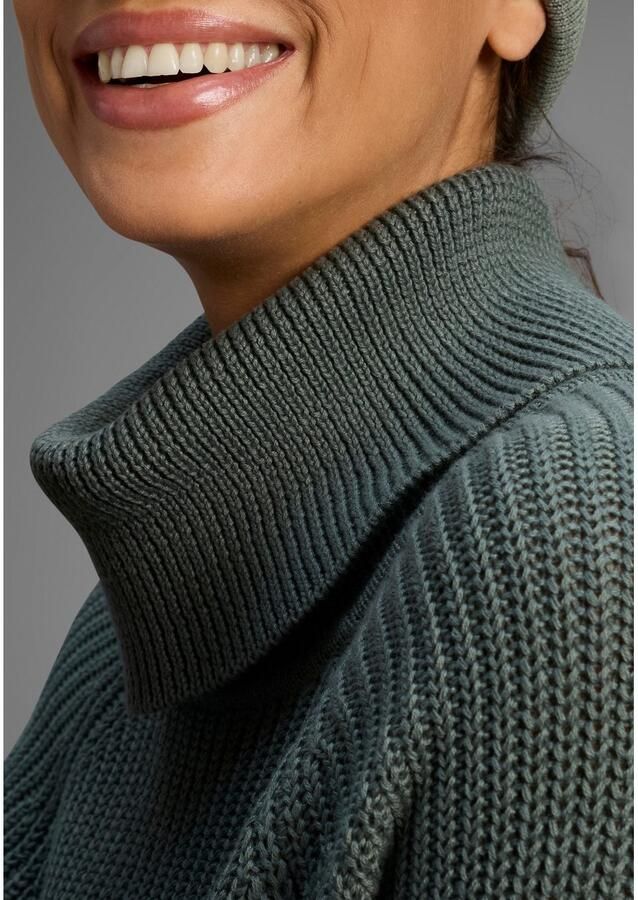 KangaROOS Lange trui met splitje in de zoom