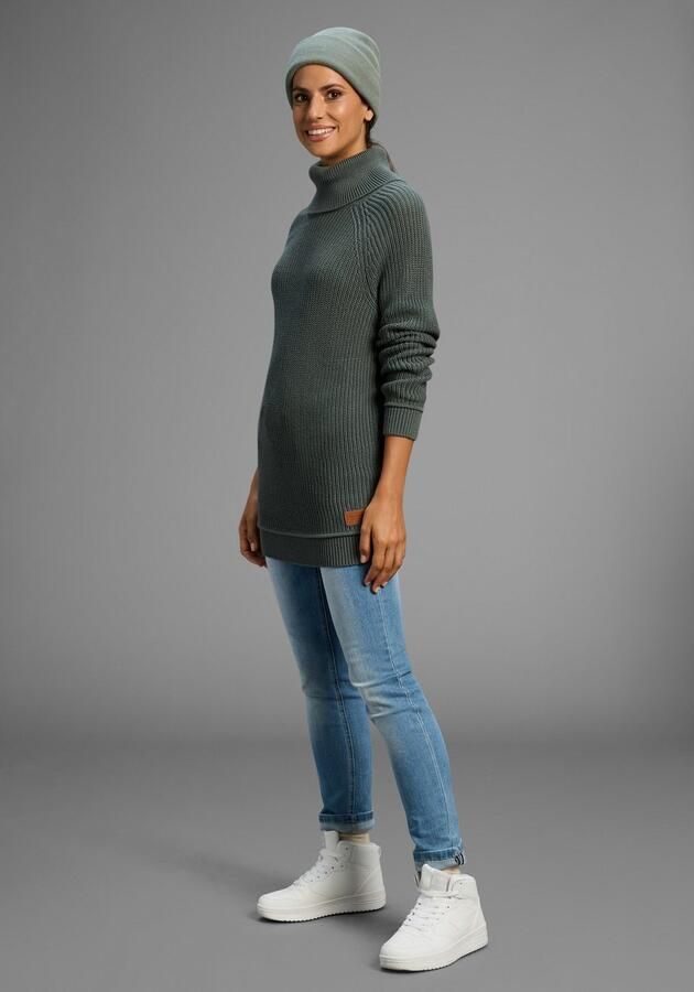 KangaROOS Lange trui met splitje in de zoom - Foto 3