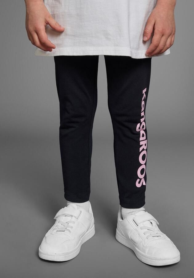 KangaROOS Legging 2-pack leggings met opschrift (set 2-delig) - Foto 3