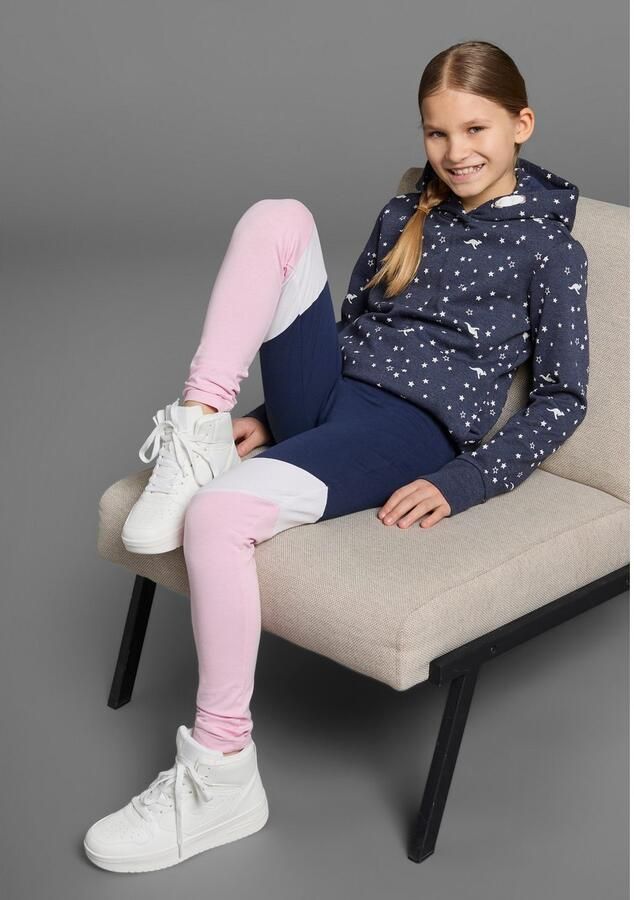 KangaROOS Legging Met colorblocking inzetten - Foto 2