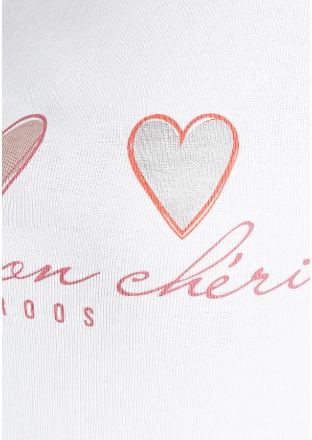 KangaROOS Longsleeve Lange mouwen zeer figuurvolgend en heupbedekkend met hartjes-detail - Foto 2