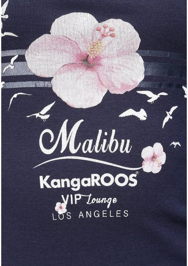 KangaROOS Longsleeve Lange mouwen zeer figuurvolgende snit met print