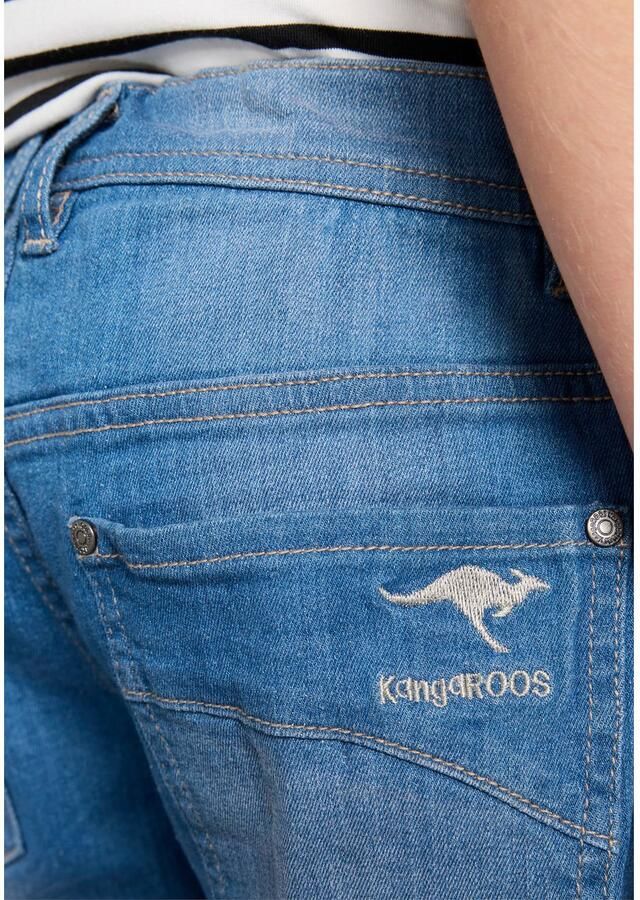 KangaROOS Loose fit Jeans met wijde pijpen