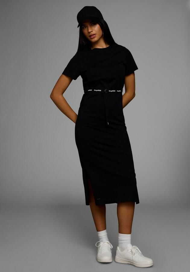 KangaROOS Midi-jurk in sportieve look van stevige jersey nieuwe collectie (2-delig) - Foto 4