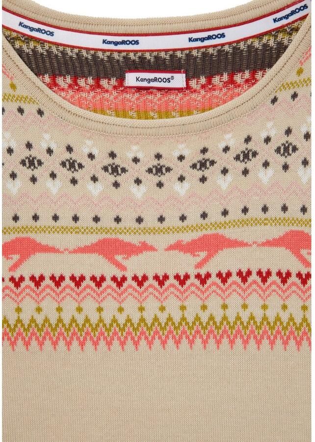 KangaROOS Noorse trui in een winters design - Foto 2