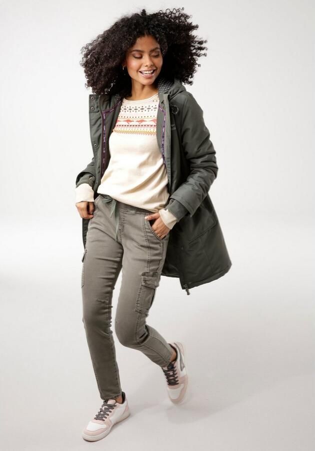 KangaROOS Noorse trui in een winters design - Foto 6