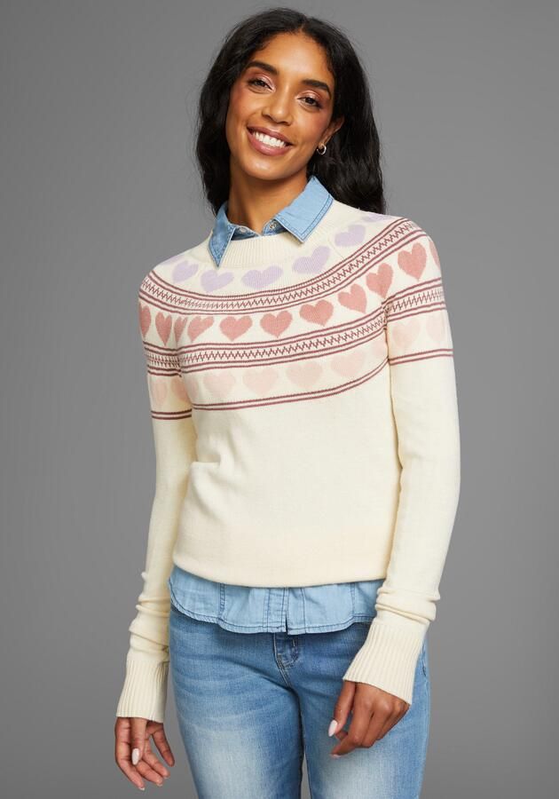 KangaROOS Noorse trui met hart - Foto 7