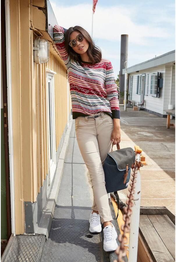 KangaROOS Noorse trui van jacquard-tricot - Foto 7