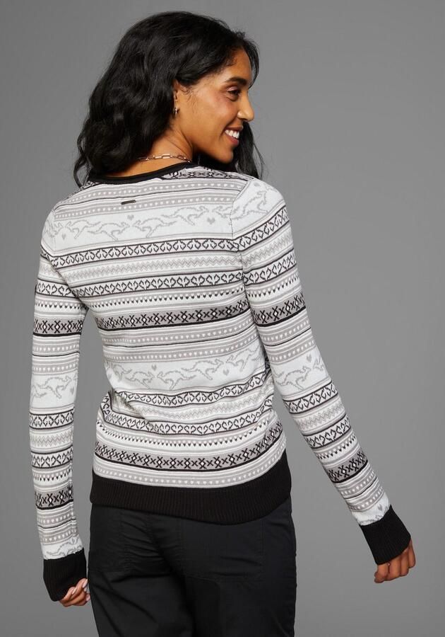 KangaROOS Noorse trui van jacquard-tricot - Foto 4