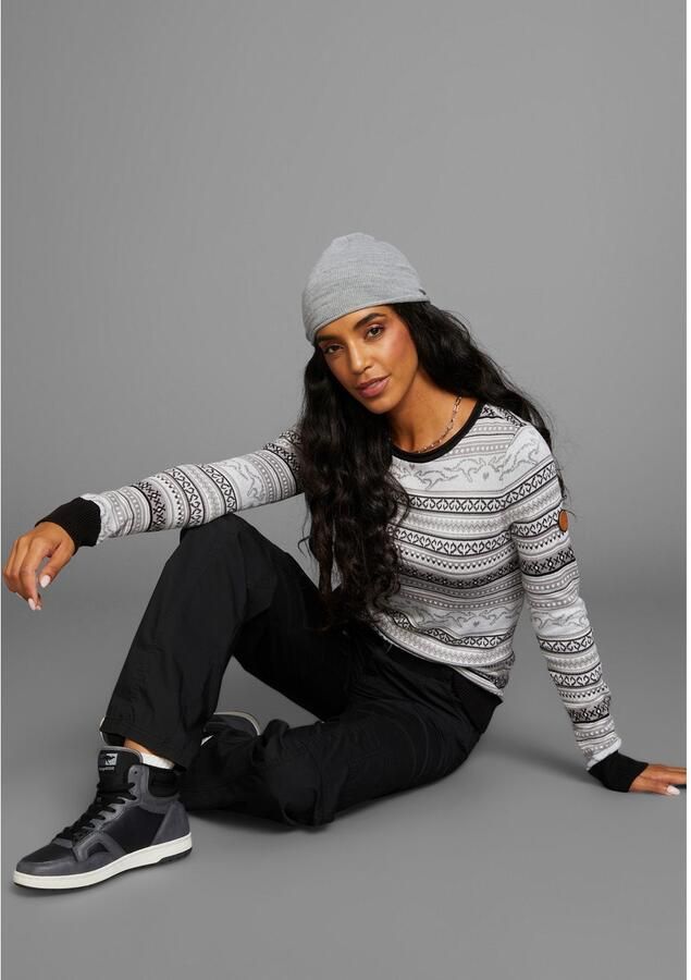 KangaROOS Noorse trui van jacquard-tricot - Foto 2