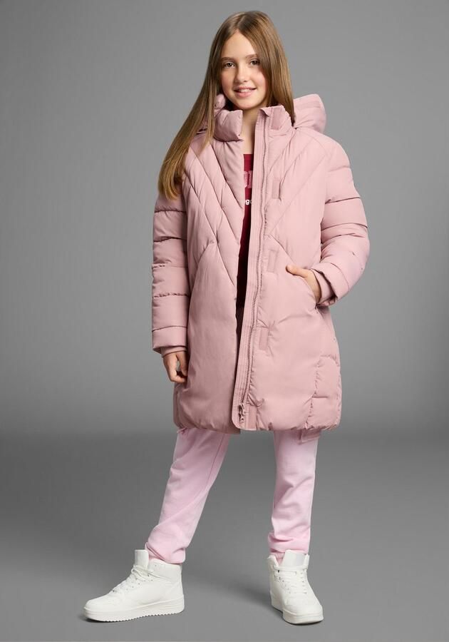 KangaROOS Outdoorjack Winterjas Gewatteerde jas met modieus stiksel warm gevoerd - Foto 4