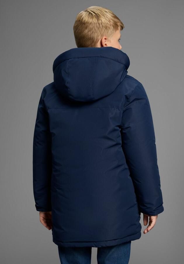 KangaROOS Outdoorjack Winterwarme jas Lange Winterjack met reflecterende details - Foto 2