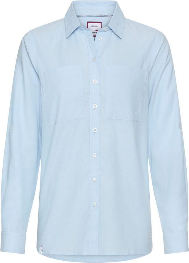 KangaROOS Overhemdblouse losjes gesneden met borstzakken