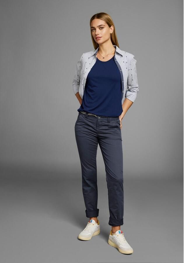 KangaROOS T-shirt Korte mouwen figuurvolgende pasvorm van single jersey