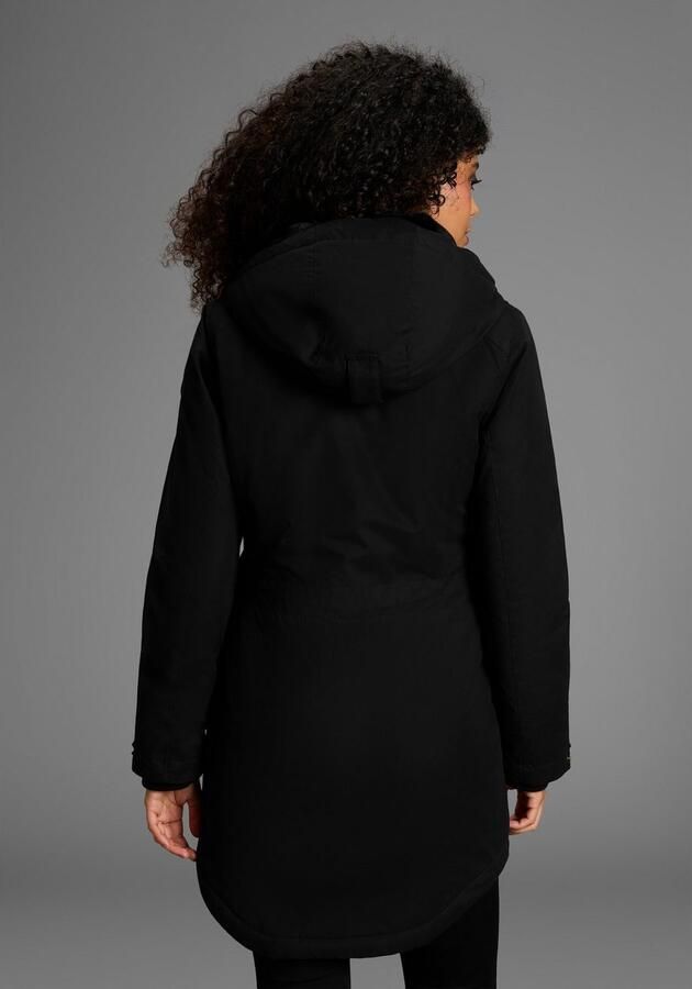 KangaROOS Parka met teddy imitatiebont gevoerd winterjas - Foto 4