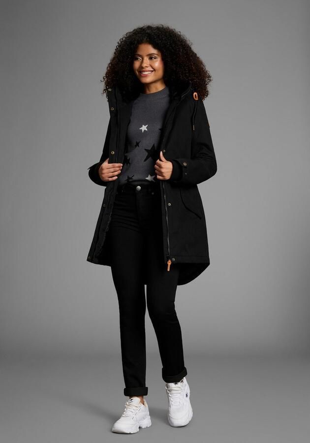 KangaROOS Parka met teddy imitatiebont gevoerd winterjas - Foto 6