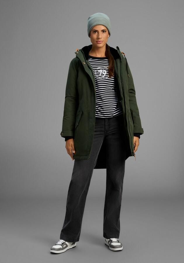 KangaROOS Parka met teddy imitatiebont gevoerd winterjas - Foto 3