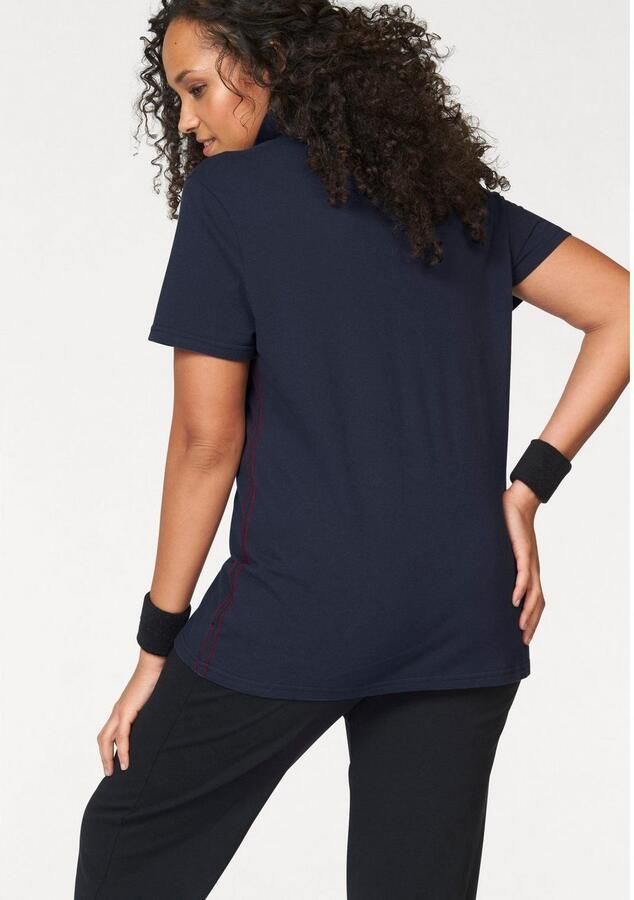 KangaROOS Poloshirt Korte Mouw effen Polokraag van Katoen grote Maten - Foto 10