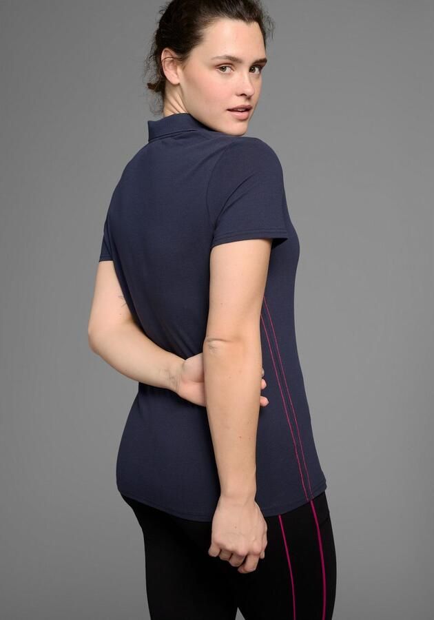 KangaROOS Poloshirt Korte Mouw effen Polokraag van Katoen grote Maten - Foto 8