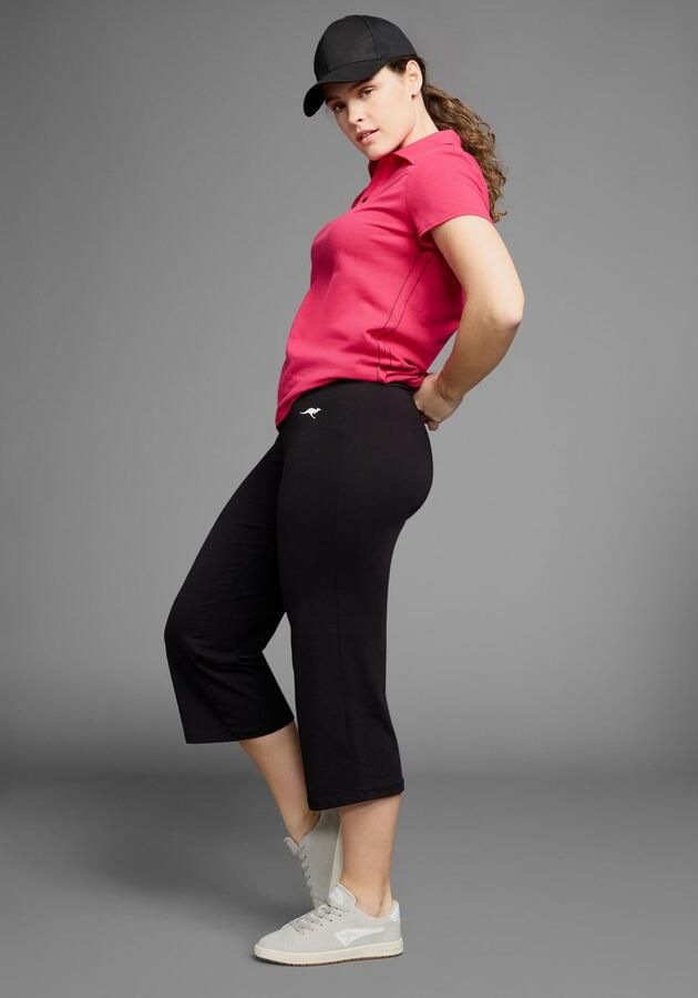 KangaROOS Poloshirt Korte Mouw effen Polokraag van Katoen grote Maten - Foto 5