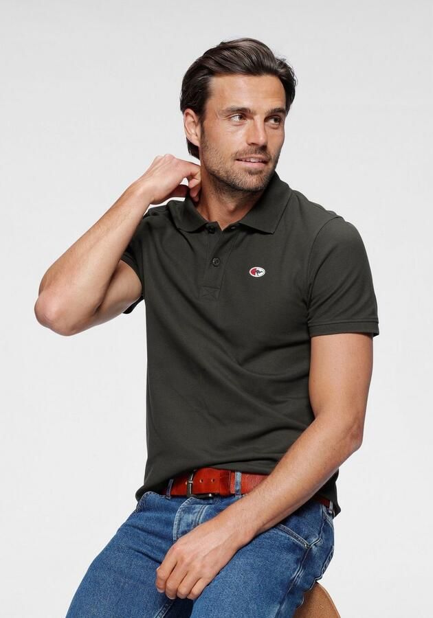 KangaROOS Poloshirt Korte mouwen met polokraag van piqué-stof van 100% katoen - Foto 4