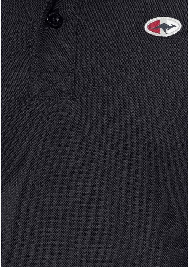 KangaROOS Poloshirt Korte mouwen met polokraag van piqué-stof van 100% katoen - Foto 2