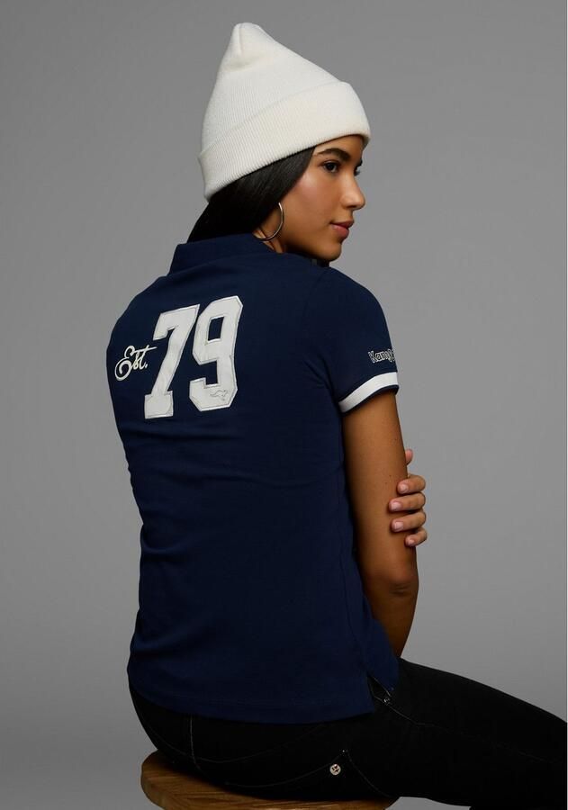 KangaROOS Poloshirt met veel details en branding - Foto 3