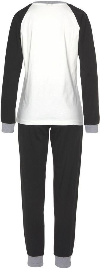 KangaROOS Pyjama met contrastkleurige raglanmouwen (2-delig 1 stuk) - Foto 5