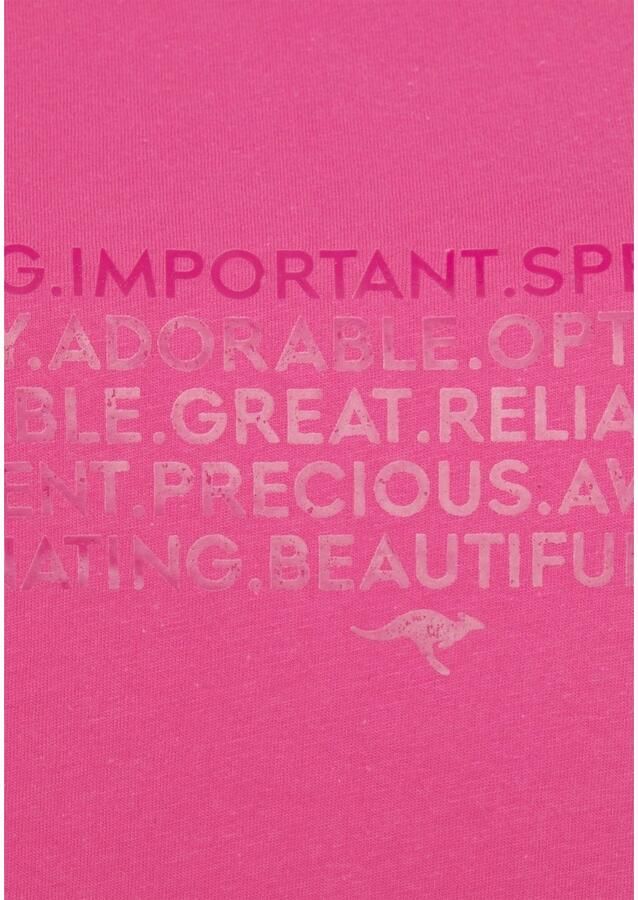 KangaROOS Pyjama met slogan-frontprint (2-delig 1 stuk) - Foto 3