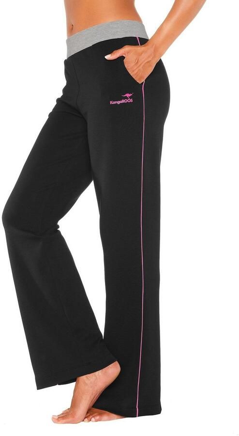 KangaROOS Relaxbroek met brede tailleband loungewear loungepak - Foto 3