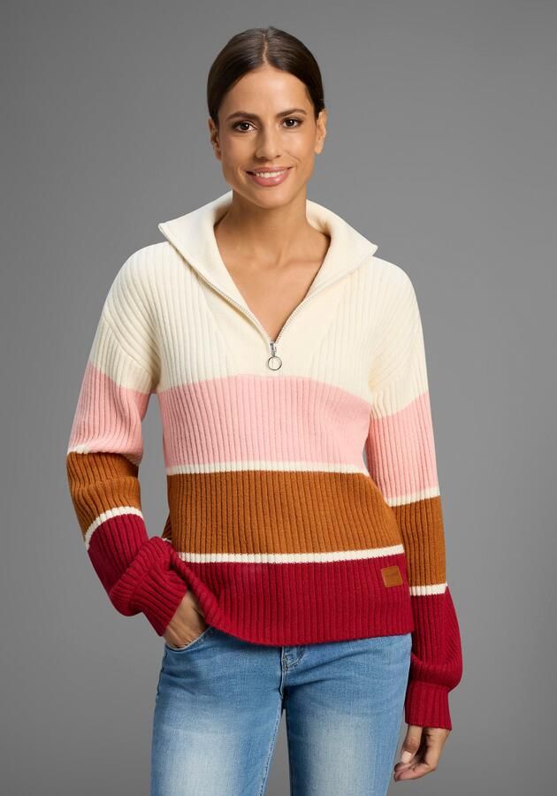 KangaROOS Schipperstrui in colourblocking-design - Foto 7