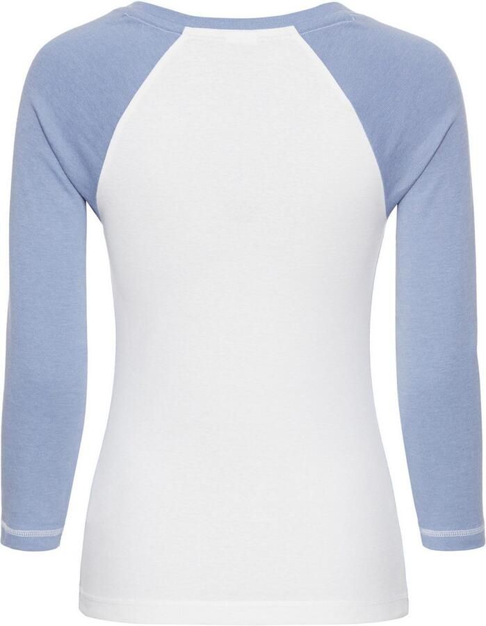 KangaROOS Shirt met 3 4 mouwen College-shirt met frontprint - Foto 2