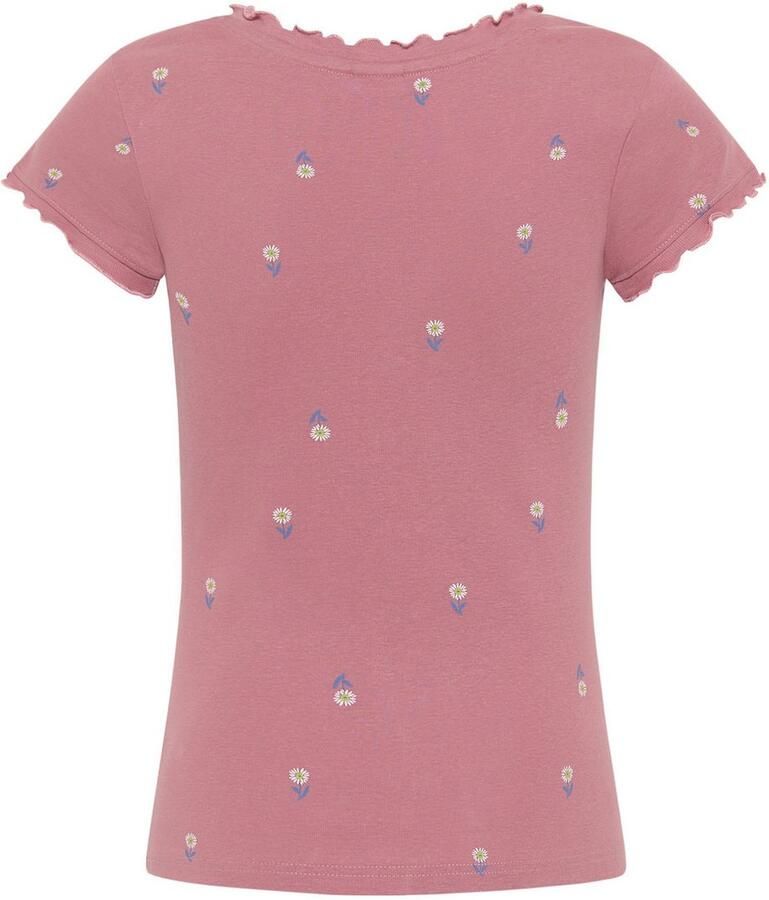 KangaROOS Shirt met korte mouwen korte mouw figuuraccentuerend van katoen