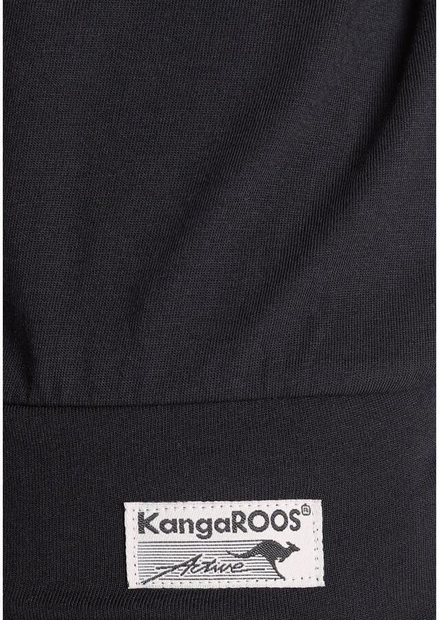 KangaROOS Shirt met korte mouwen korte mouw heupbedekkende pasvorm sportief (2-delig)