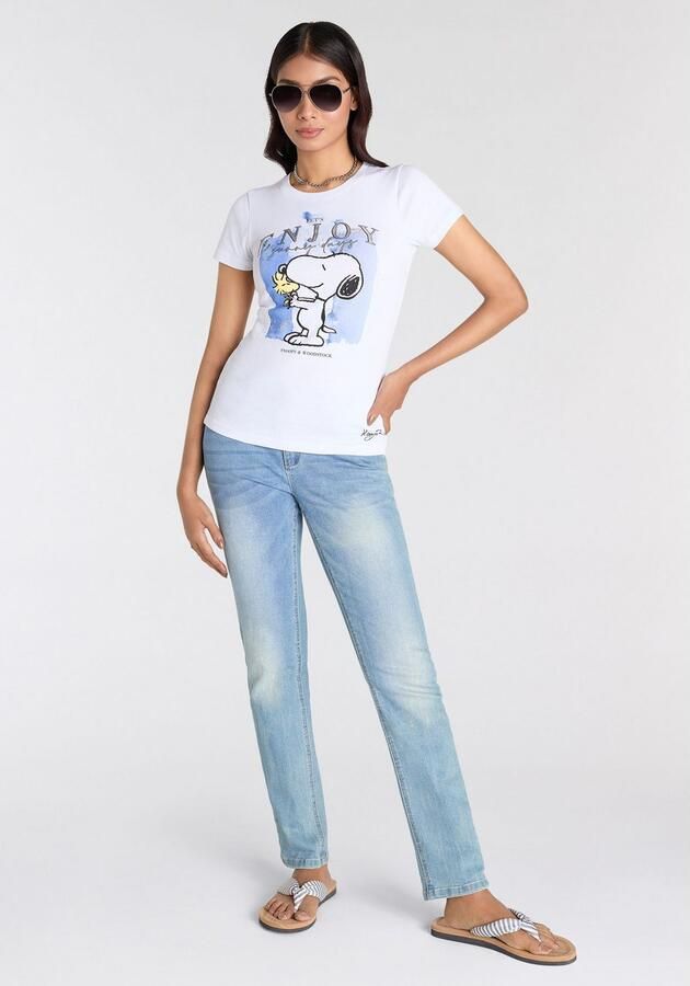 KangaROOS Shirt met korte mouwen met originele snoopy print in licentie - Foto 6