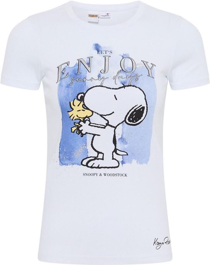 KangaROOS Shirt met korte mouwen met originele snoopy print in licentie - Foto 2