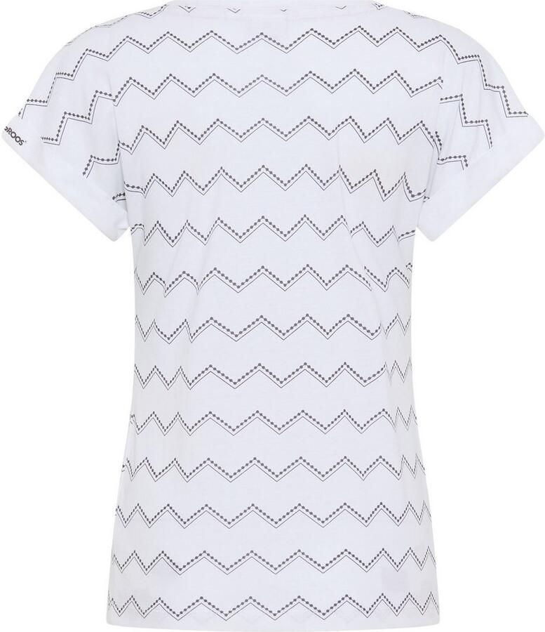 KangaROOS Shirt met korte mouwen met zigzagpatroon