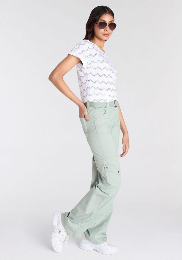 KangaROOS Shirt met korte mouwen met zigzagpatroon - Foto 6