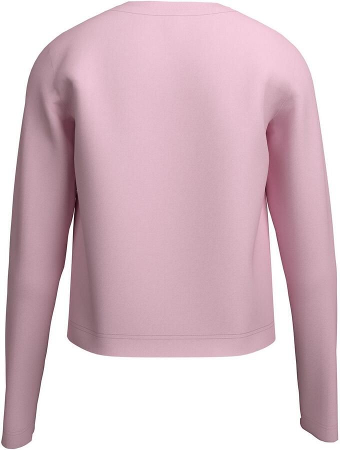 KangaROOS Shirt met lange mouwen Cropped Shirt met cijferprint