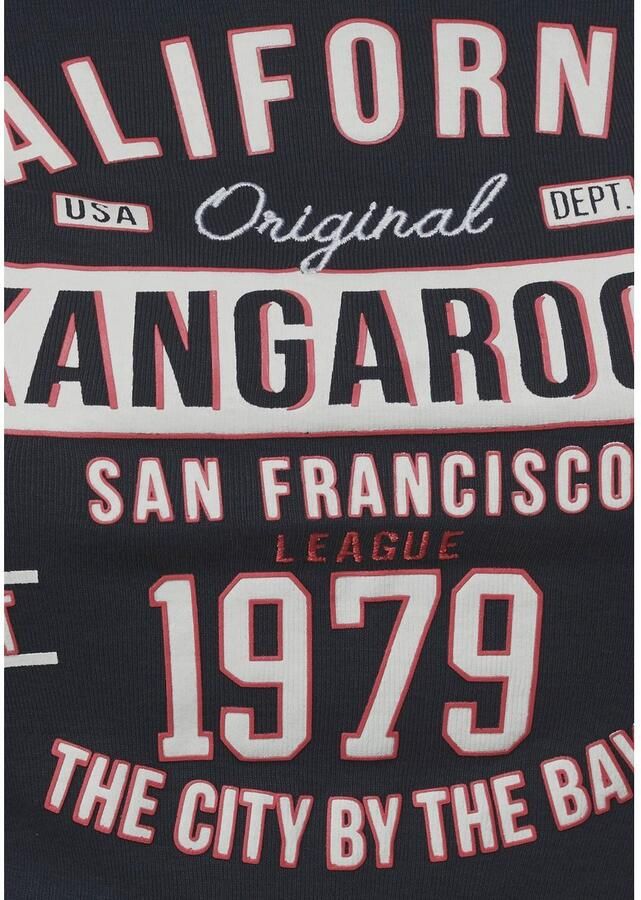 KangaROOS Shirt met lange mouwen Lange mouwen zeer figuurvolgend bedrukt en met borduring - Foto 2