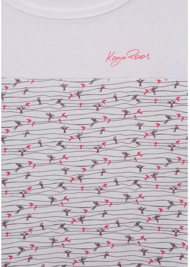 KangaROOS Shirt met lange mouwen Lange mouwen zeer figuurvolgend van katoen - Foto 2