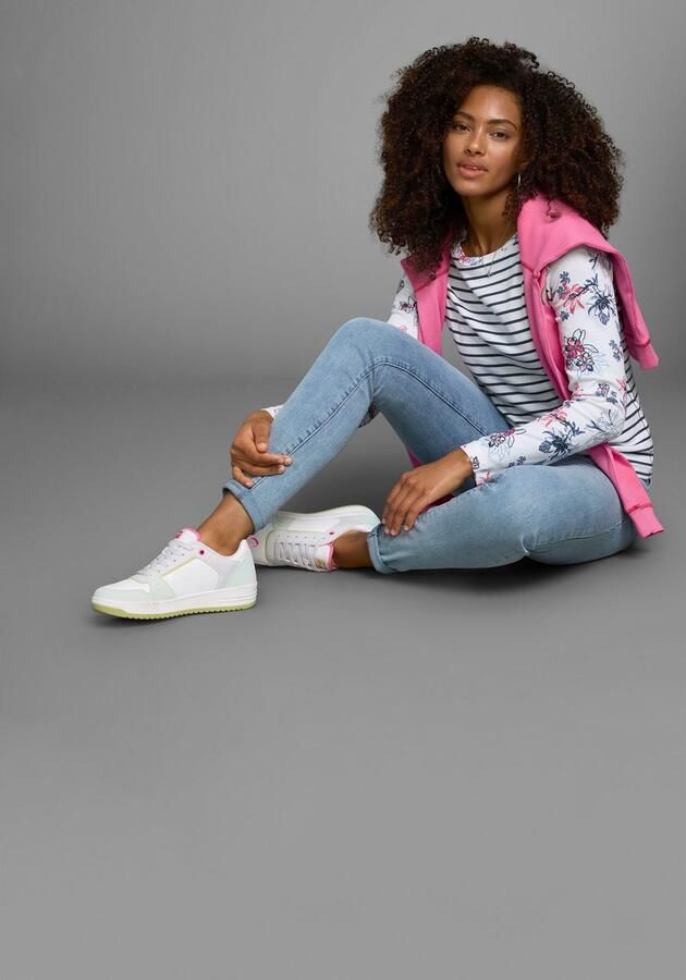 KangaROOS Shirt met lange mouwen Lange mouwen zeer figuurvolgend van katoen - Foto 12