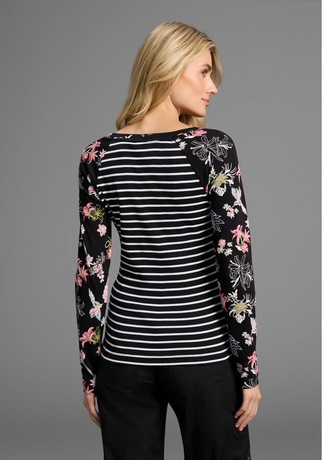 KangaROOS Shirt met lange mouwen Lange mouwen zeer figuurvolgend van katoen - Foto 3