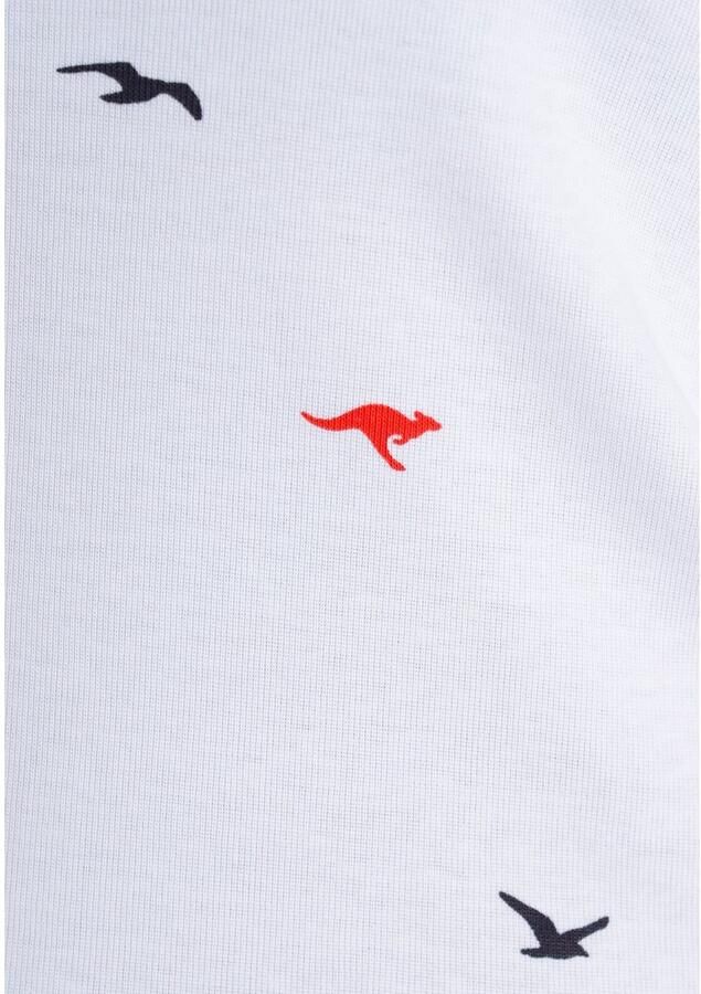 KangaROOS Shirt met lange mouwen met hanzeprint all-over (1-delig) - Foto 3