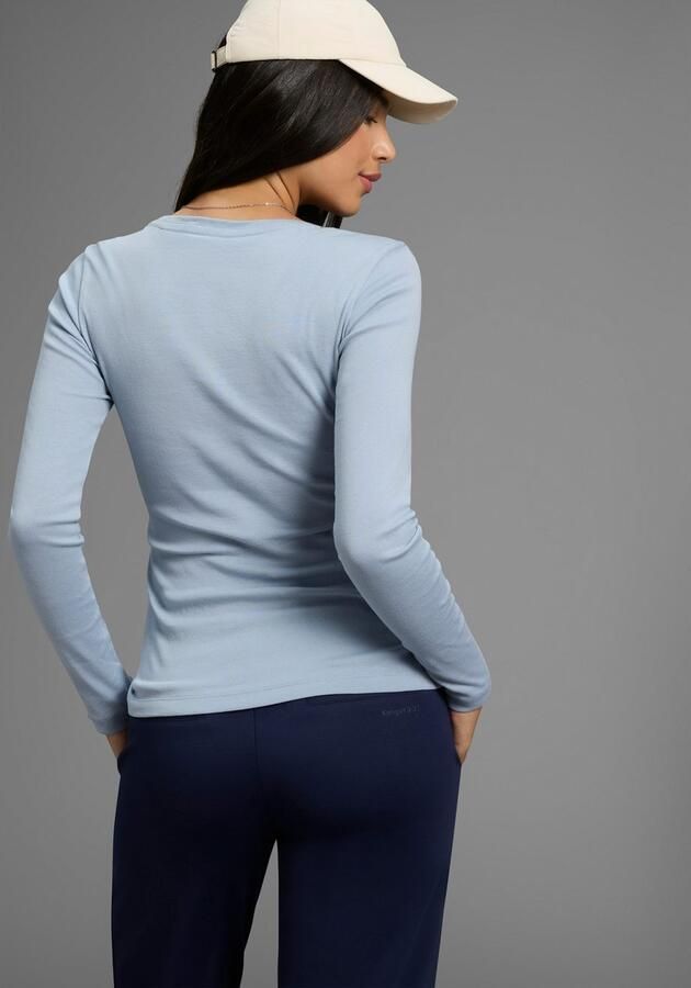 KangaROOS Shirt met lange mouwen met hartprint - Foto 3