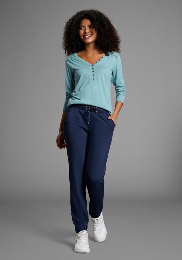 KangaROOS Shirt met lange mouwen met knoopsluiting en schattige details - Foto 10